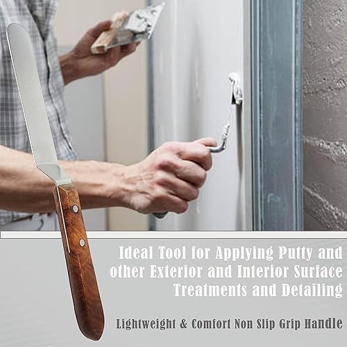 Vista 36 de A2Z Scilab Brand Engineering - Espátula clásica de acero inoxidable (hoja de desplazamiento de 3 pulgadas de largo)