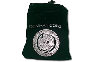 Dragon Wrapped Around Skull Black Magic Dollar Fantasy Cosplay American Hobo Nickel