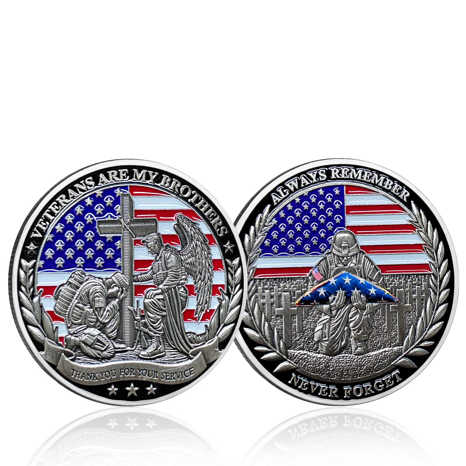 Service Coins Bitcoin Coin CHURYUML 50Pcs Military - Honoring All Who  Served Thank You For Your Service Coin Military Gifts For Men Women Navy  Army Thanksgiving Veterans Day Gift Veterans Challenge Coins