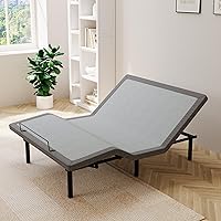 Vista 29 de ESHINE Base de cama ajustable + colchón híbrido de 14 pulgadas, individual XL, espuma viscoelástica de gel de lujo (319 resortes de bolsillo)