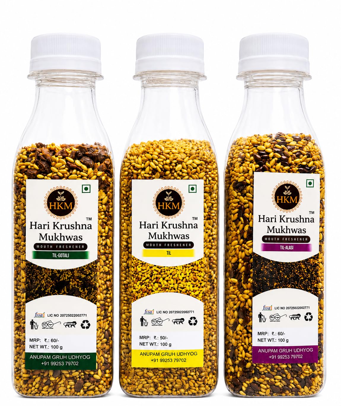 Til Mukhwas Combo Pack Roasted Sesame Seed Mouth Freshener 100g-image-27