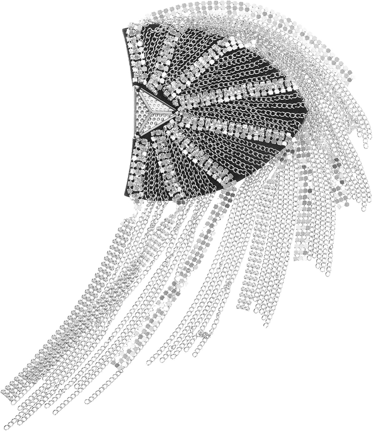 Vintage Rhinestone Shoulder Epaulettes for Women Elegant Fringe Shoulder Jewelry for Weddings Banquets and Parties Stylish Embellishments for and Dresses