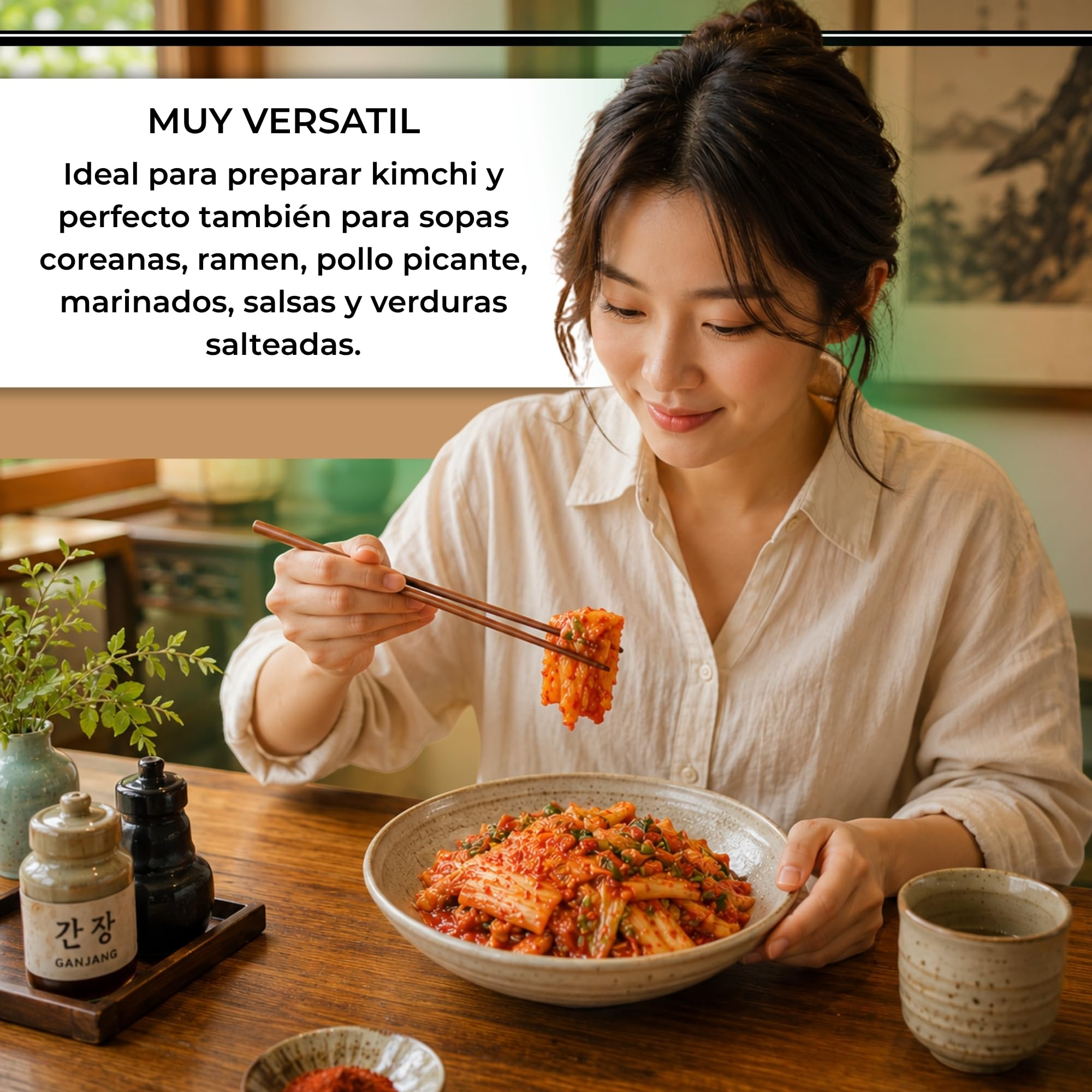 Sempio Gochugaru Polvo de chile coreano picante 1 kg
