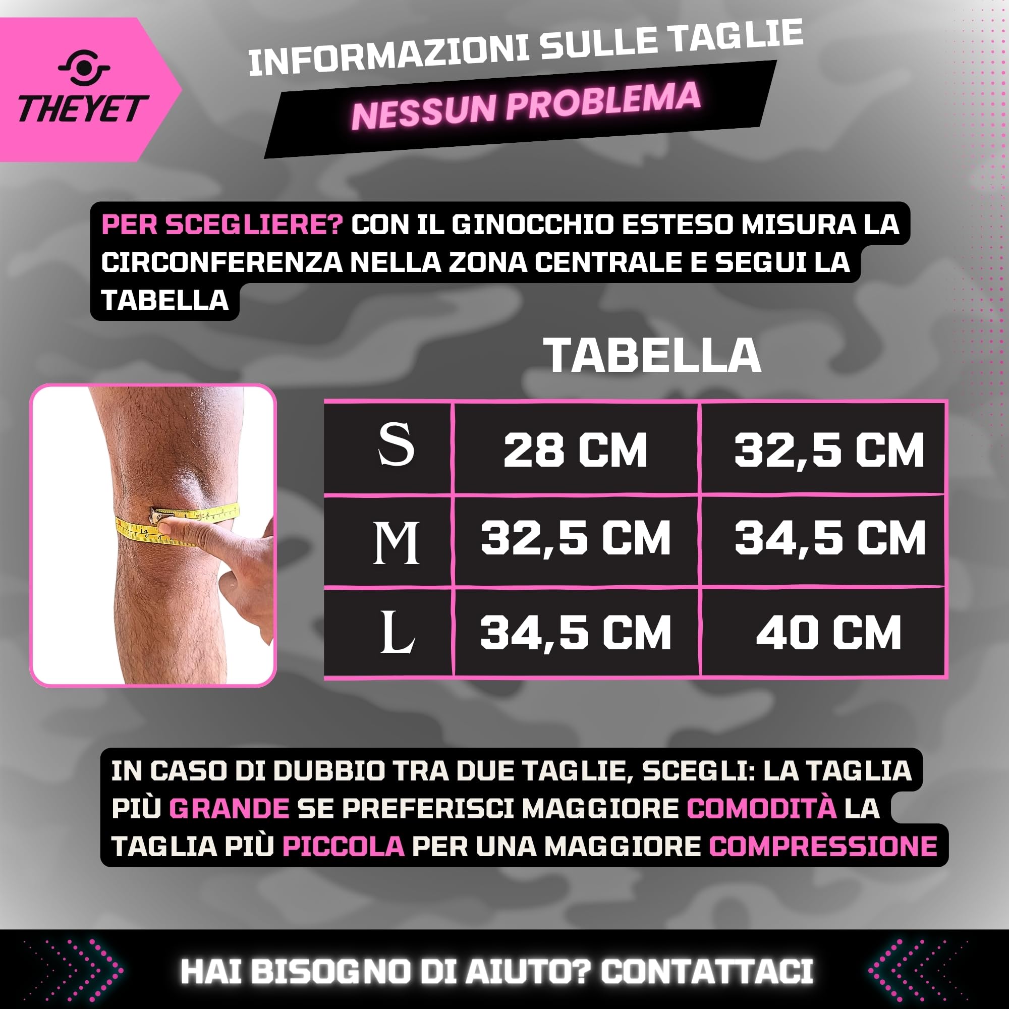 Theyet Ginocchiere CrossFit a Compressione in Neoprene 7mm Donna e Uomo | Supporto Regolabile Palestra | Powerlifting Fitness Sollevamento Halterofilia | Protezioni Sportive per Ginocchia (Rosa, M)