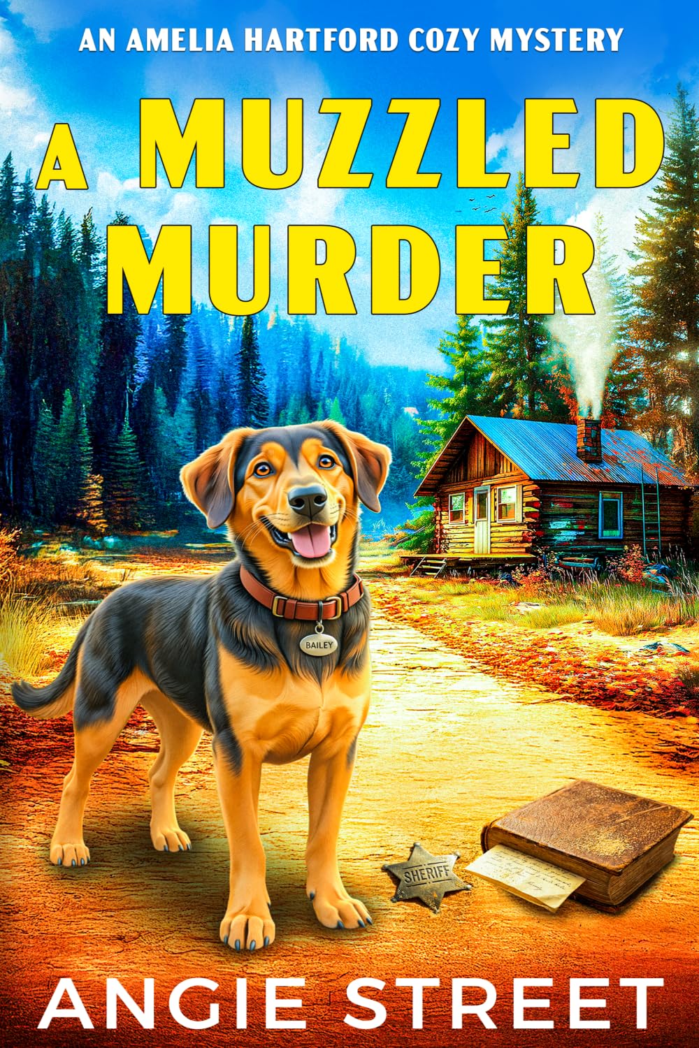 A Muzzled Murder: A Small Town with Buried Secrets Unearthed by an Amateur Sleuth and her Mischievous Dog