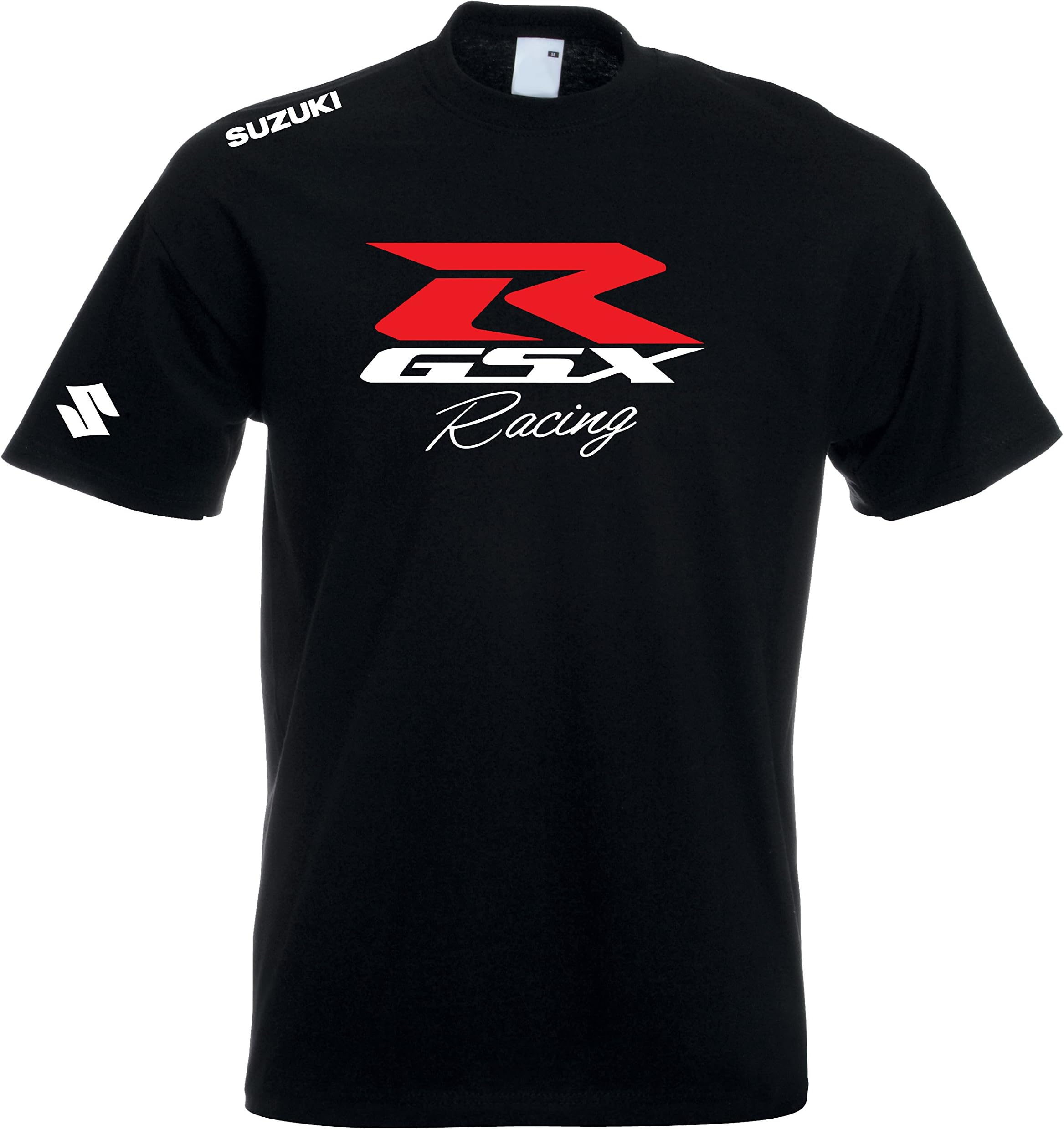 Suzuki GSX Racing T Shirt GSXR Motorsport Motorcycle. Black, Medium