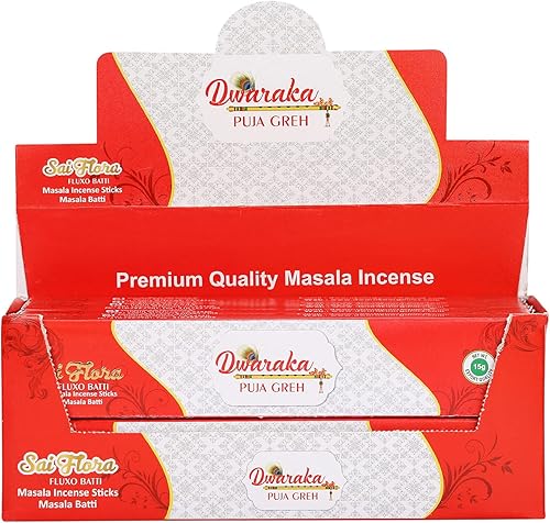 Miniatura 1 de Varillas de incienso - Sai Flora, 100 varillas, totalmente naturales, sin químicos