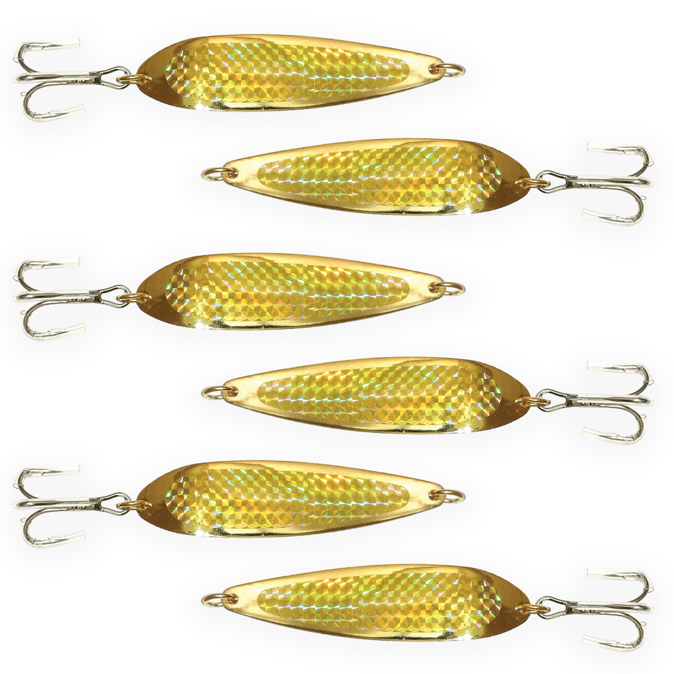 Amazon.com : Crocodile Spoon Fishing Lures 3oz, 6 Pcs Gold with Gold Tape and Treble Hooks, for Saltwater & Freshwater Casting, Includes Heavy-Duty Hook Setup, Ideal for Tuna, Bass, Trout, Walleye & Amazon.com : Crocodile Spoon Fishing Lures 3oz, 6 Pcs Gold with Gold Tape and Treble Hooks, for Saltwater & Freshwater Casting, Includes Heavy-Duty Hook Setup, Ideal for Tuna, Bass, Trout, Walleye &