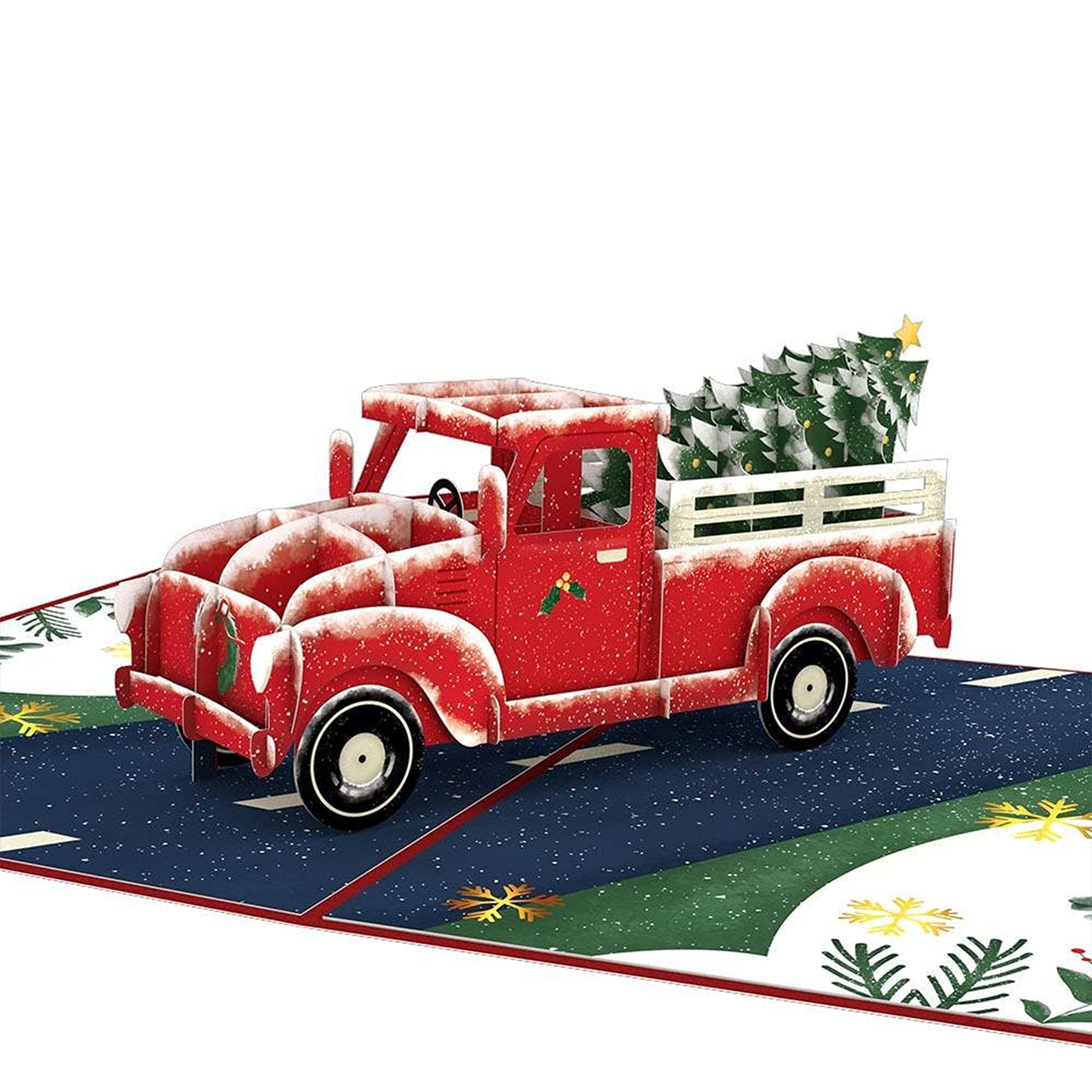 Buy Lovepop Holiday Truck Pop Up Card 5x7 3D Greeting Card Pop Up buy-lovepop-holiday-truck-pop-up-card-5x7-3d-greeting-card-pop-up