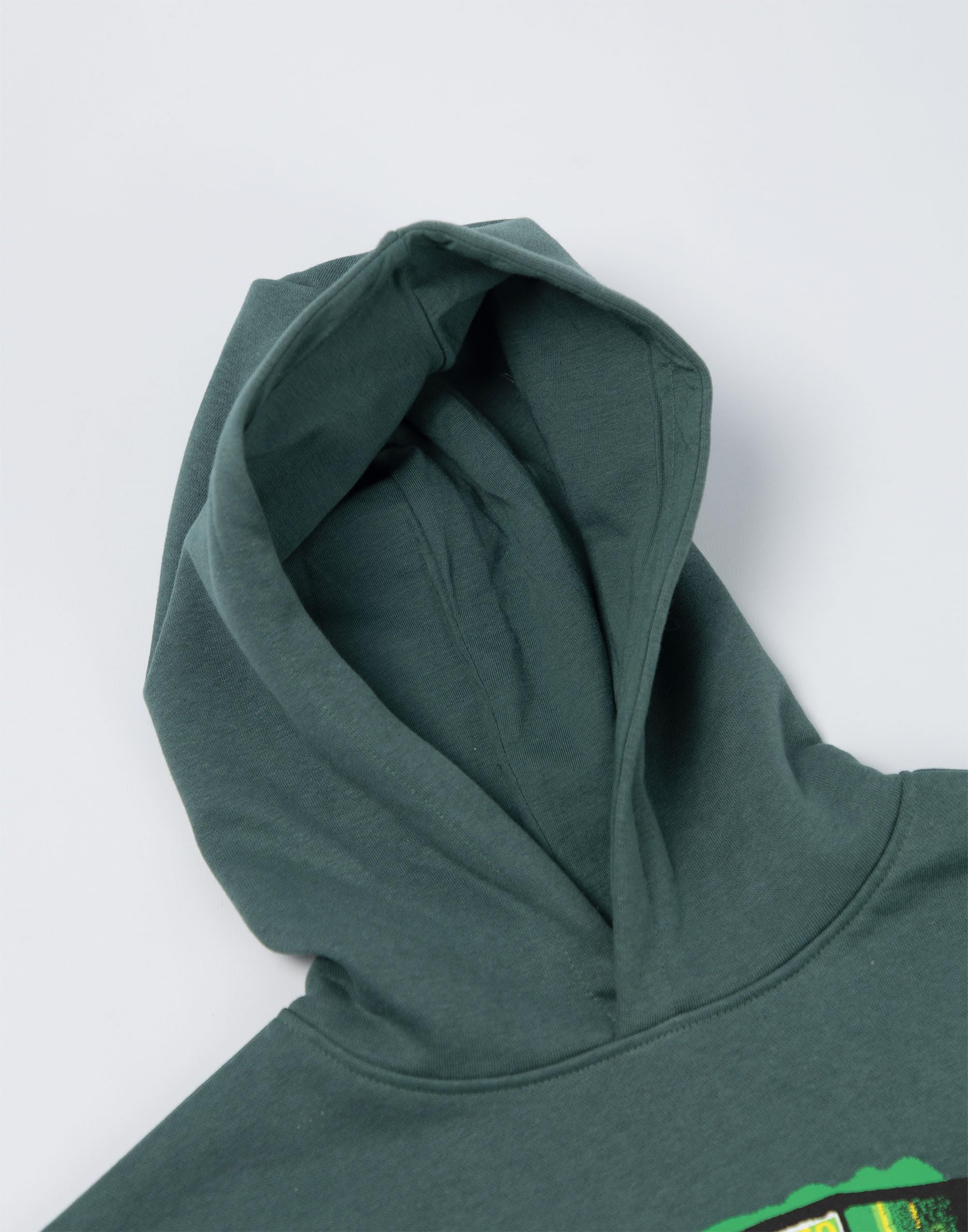 Minecraft Ensemble unisexe enfant Creeper sweat-shirt et jogging vert foncé | Manches longues et col rond avec motif « Boom ! » | Vêtements d'intérieur streetwear pour jouer | Produits dérivés