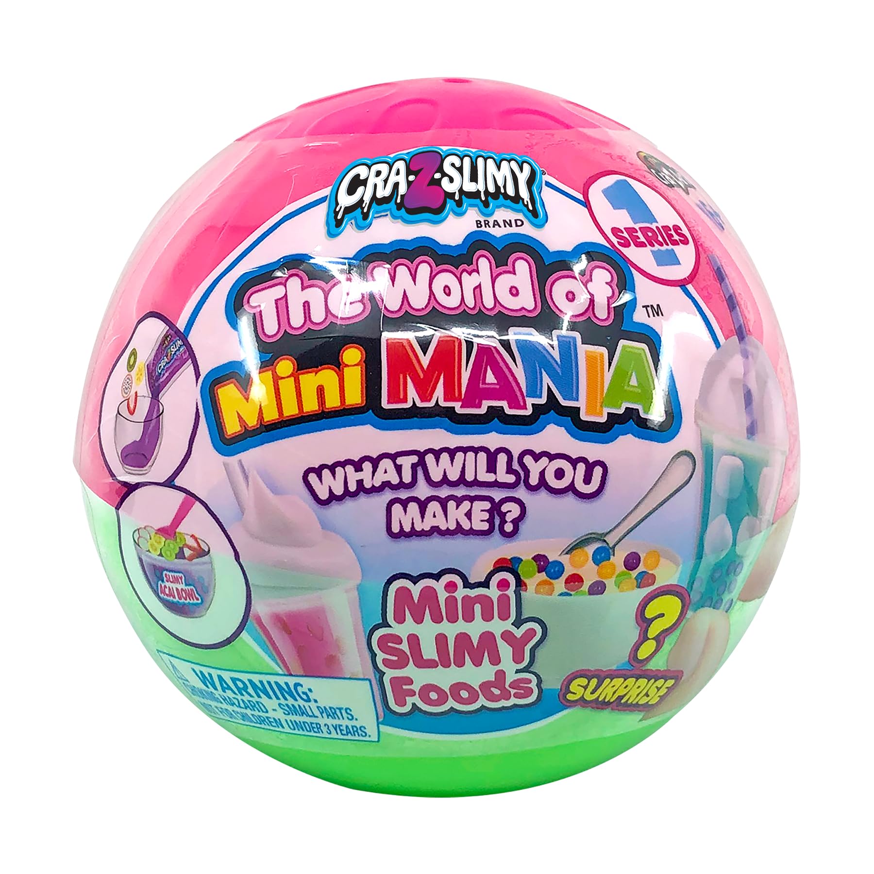 Amazon.com: CRA-Z-Slimy World of Mini Mania Surprise Ball