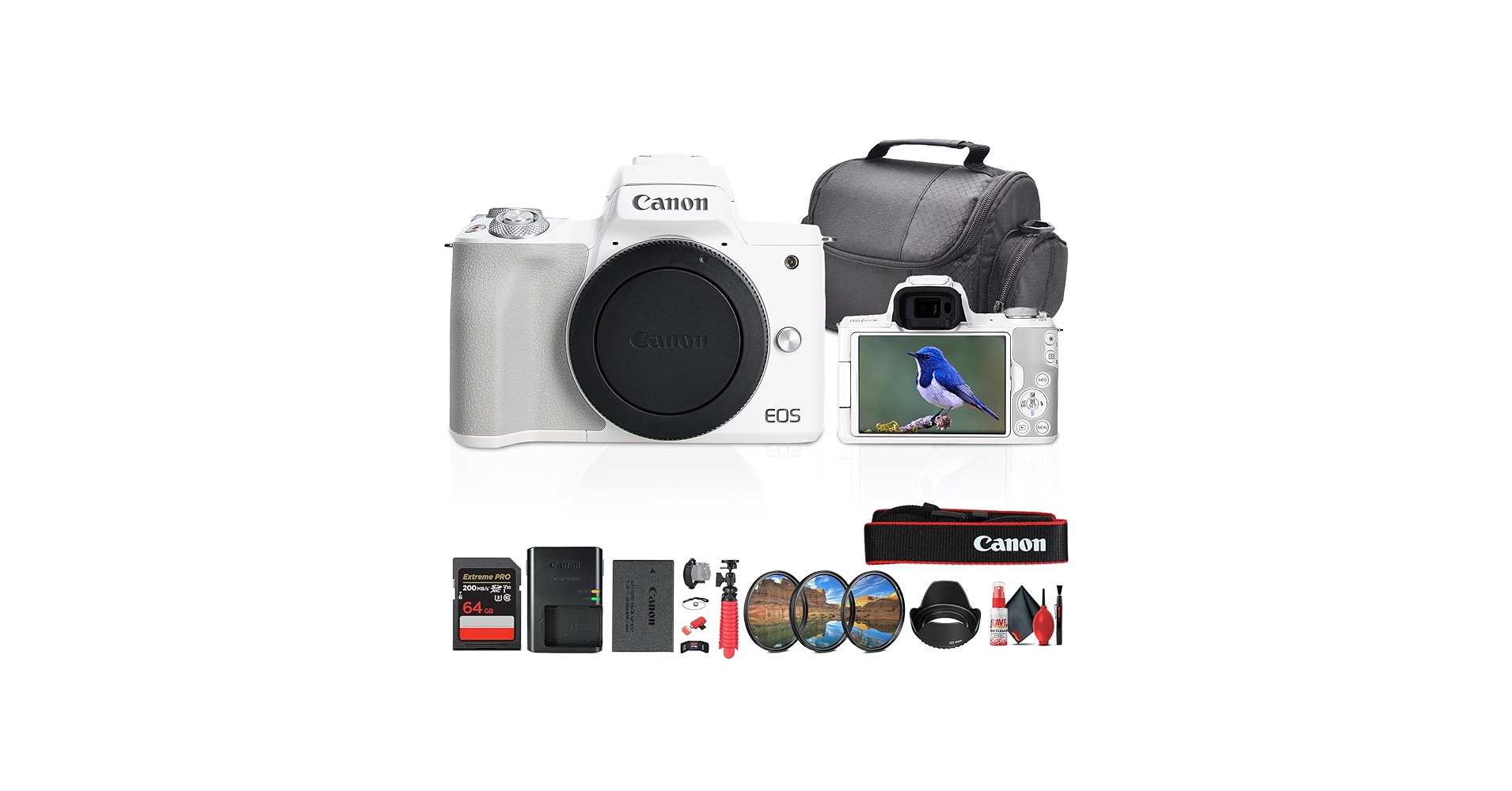 Amazon.com : Canon EOS Kiss M / M50 Mirrorless Camera