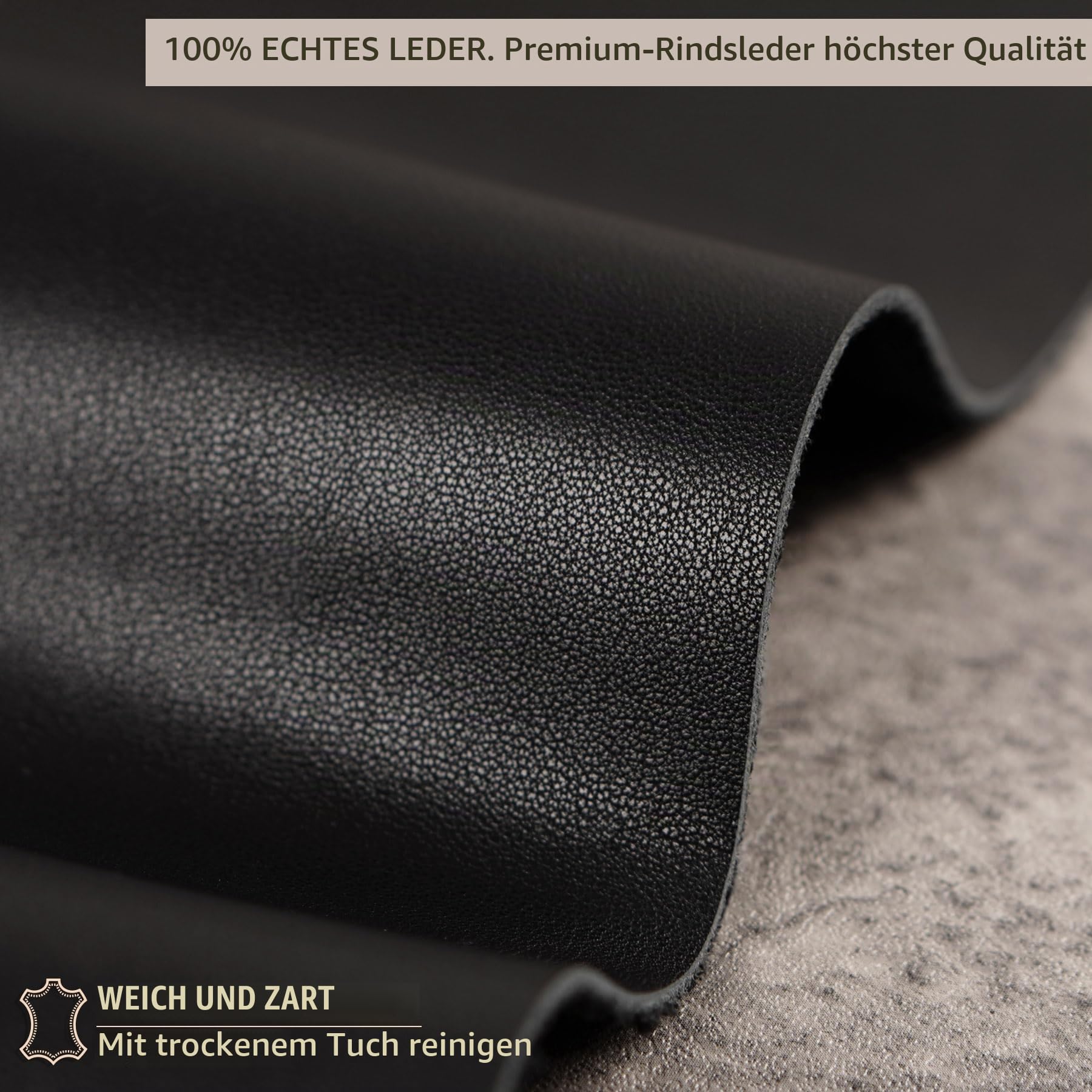 Leder Biker Geldbörse Herren Mit Kette,Totenkopf Geldbeutel,Dreifach Gefaltete Geldtasche,Skull Wallets for Men,Portmonee RFID-Schutz,Geschenkidee für Männer (Black)