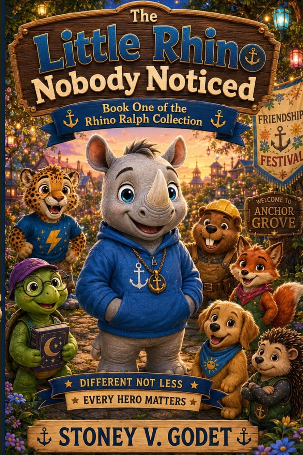 The Little Rhino Nobody Noticed™: An Anchor Grove™ Story About Belonging, Kindness, and Discovering Your Place (Anchor Grove™ Collection)