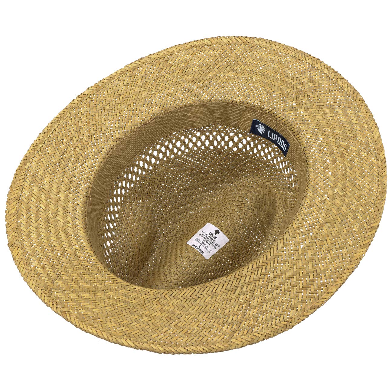 LIPODO Sun Traveller kapelusz slomkowy Wyprodukowano we Wloszech Unisex Wiosna Lato