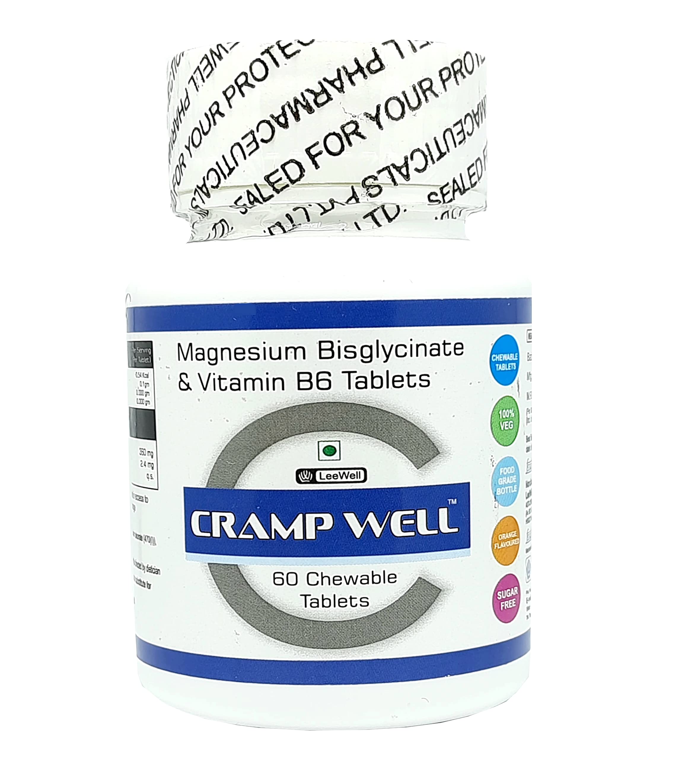 Buy Well High Absorption Chelated Magnesium Bis glycinate Supplement