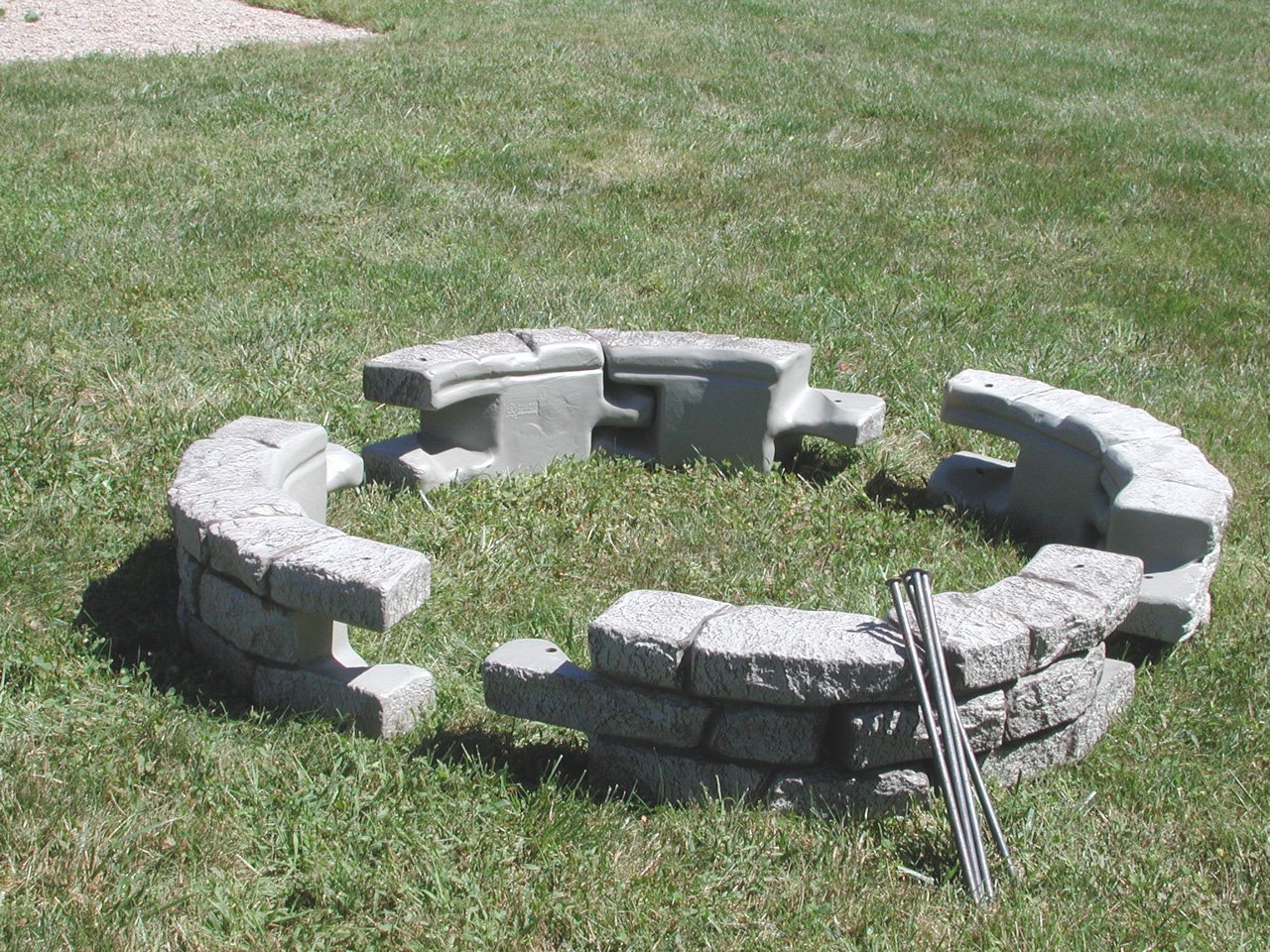 Buy RTS Home Accents Rock Lock Interlocking Border System Curved