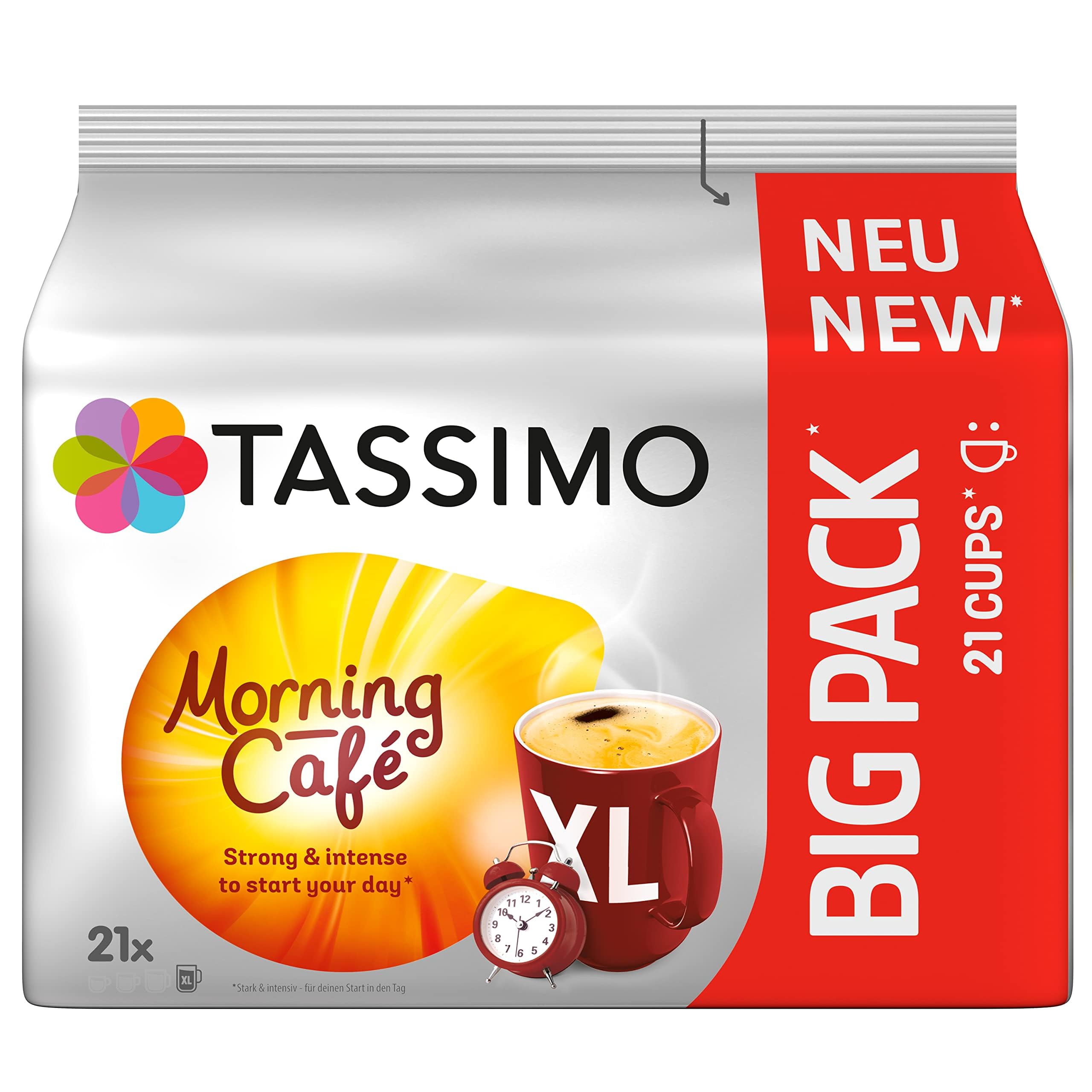 Tassimo Kapseln Morning Café XL Strong & Intense, 105 Kaffeekapseln