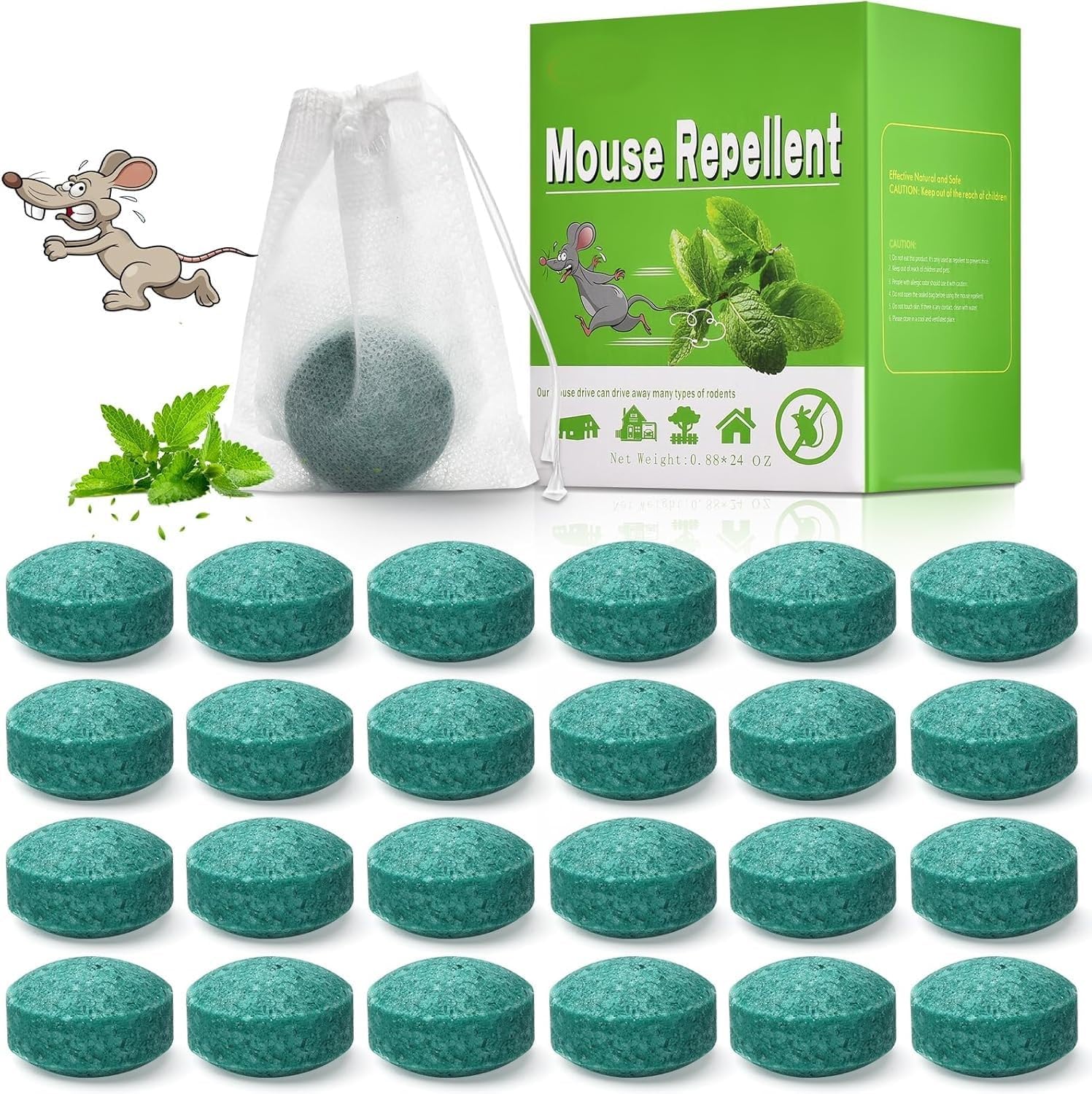 Rat Repellent for Car Home Pack of 1 (10 Tablet) Rodent & Mouse Repellent Peppermint Oil to Protect Wires in Car, Bike & Truck Engine No Kill Only Repels Home Indoor-Outdoor Garage Rat Controller Pills to Keep Rodents Out of Car (1)-image-28