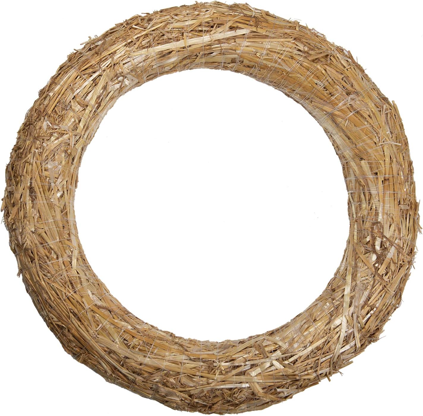 DIY Strohkranz Set - 2 Stück Rohlinge 40cm Für Türkränze & Adventsdekoration