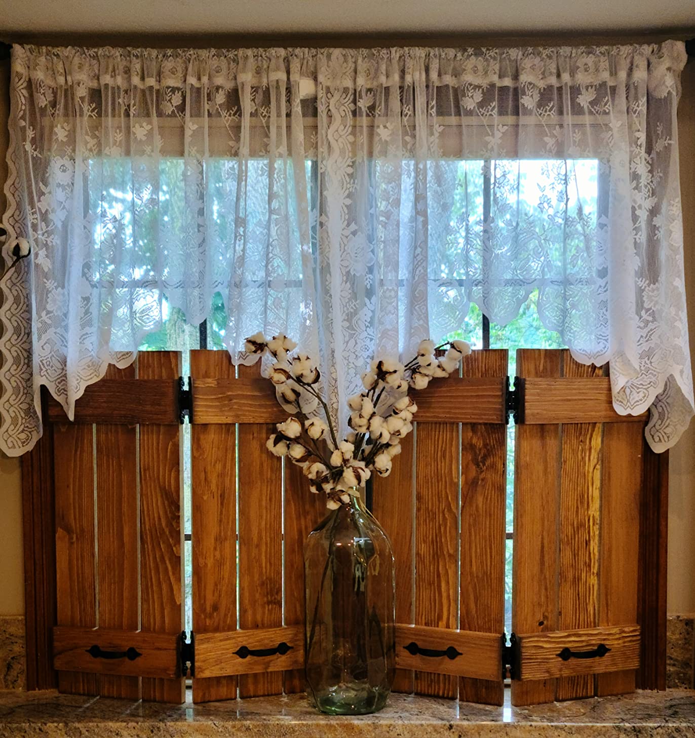 10/mo Finance Board & Batten Shutters, Farmhouse Shutters, Wood