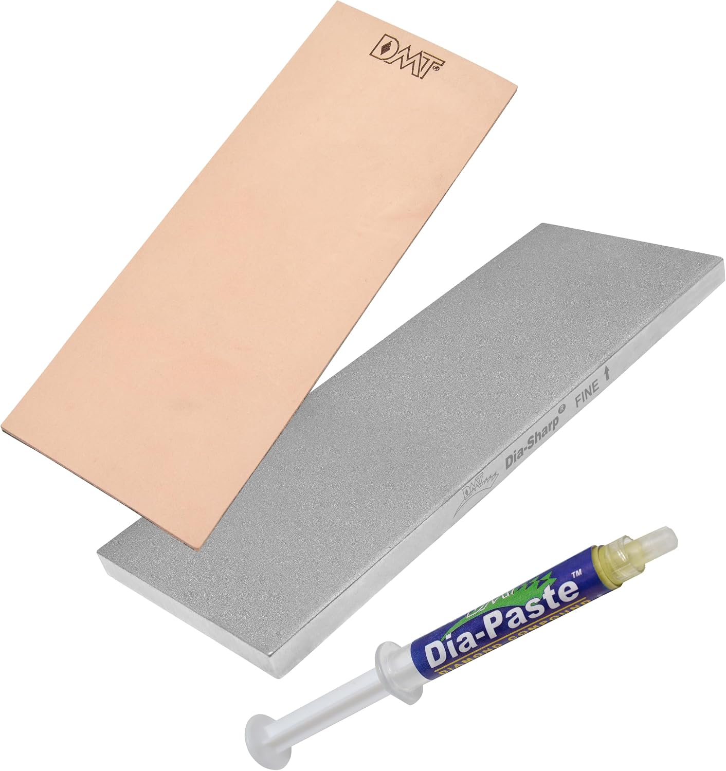 DMT 8" MagStrop(TM) Magnetic Leather Strop, Secures to 8" Dia-Sharps or Other Metal-Based Sharpeners