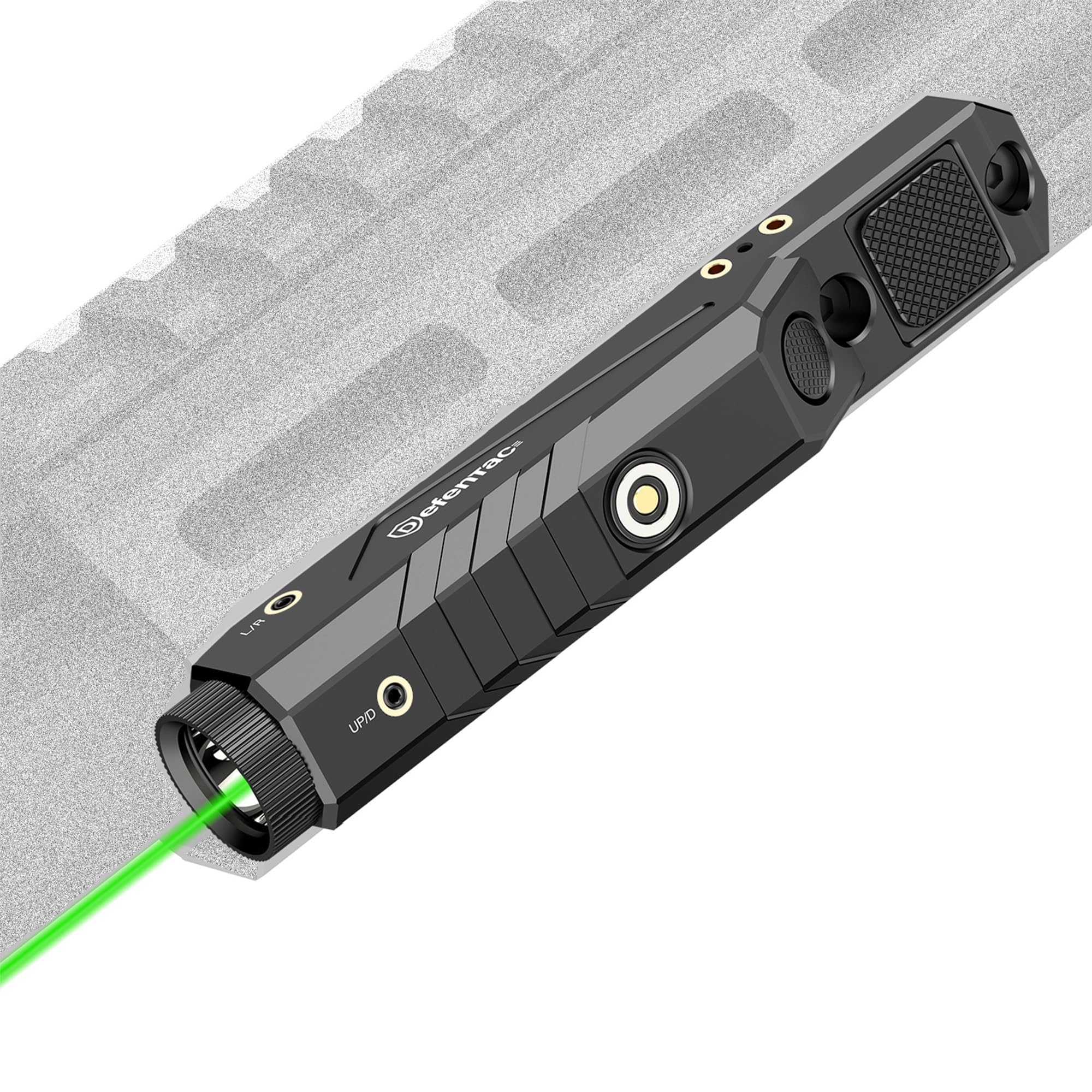DEFENTAC 1600 Lumens Green Laser Light Combo