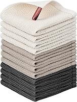 Vista 15 de Nialnant Paquete de 6 toallas de mano de cocina, grandes toallas de té de cocina 100% algodón, paños de cocina para secar platos 13x28 pulgadas