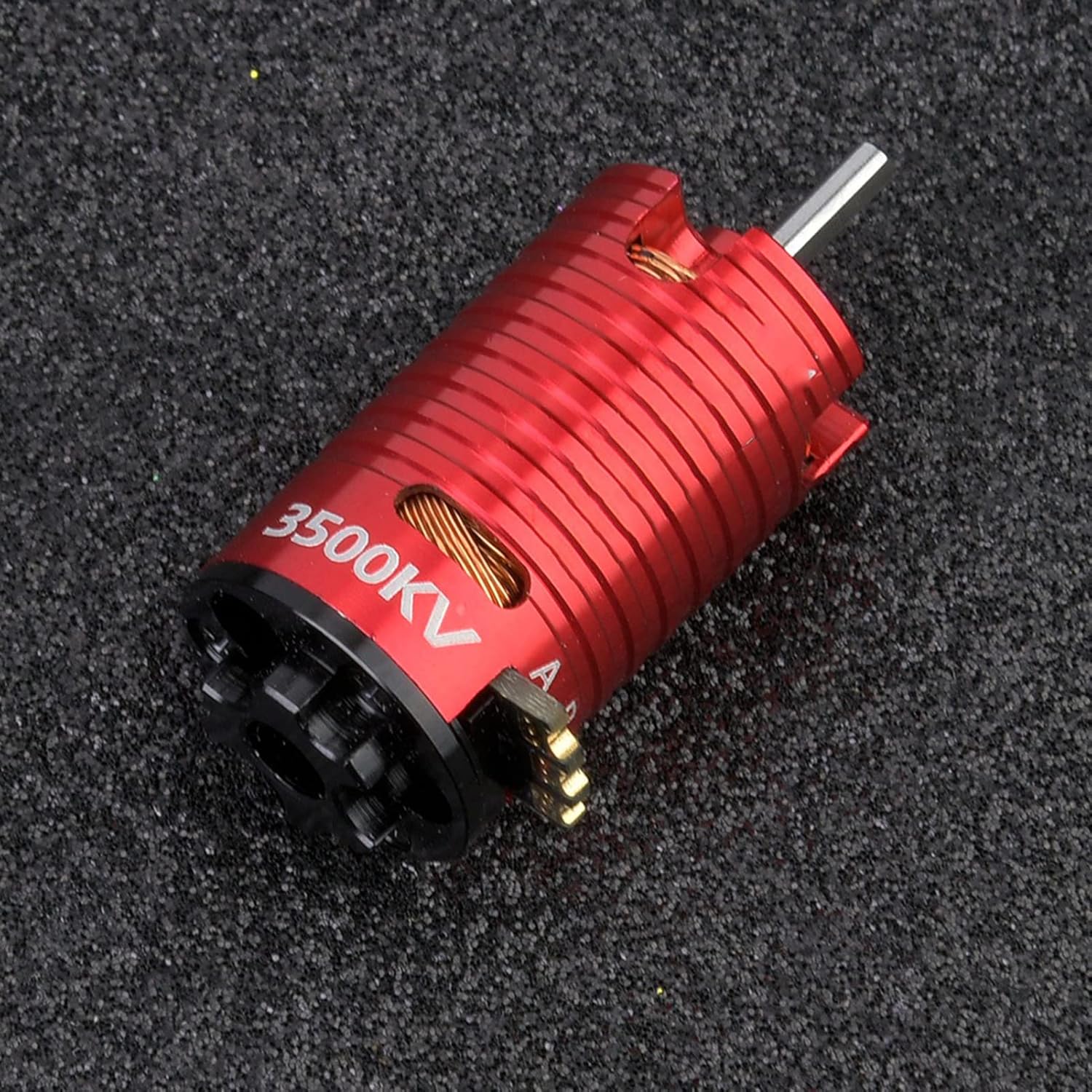 RC Brushless Motor, 3500KV 2Poles Brushless Motor RC Scale Short Course Truck for 1/24 1/28 Model Car 1/28 Motor