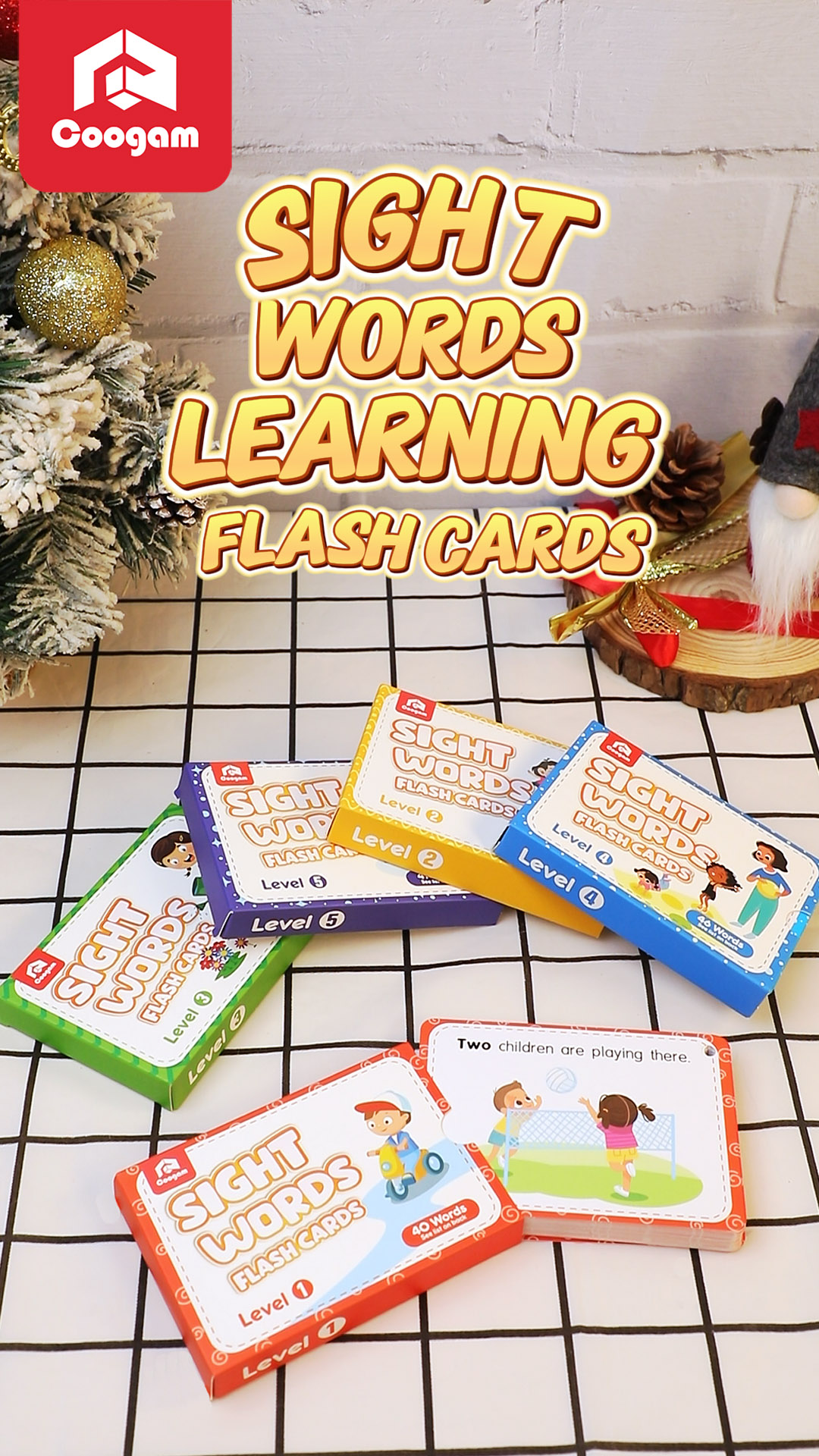 Amazon.com: Coogam Sight Words Educational Flashcards - 220 Dolch