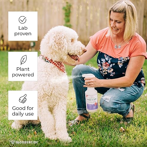 Miniatura 3 de Pulverizador para pulgas, garrapatas y mosquitos para mascotas + Home Wondercide Natural Rosemary, 32 onza