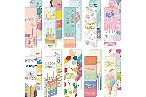 Happy Birthday Bookmarks: A Delightful Gift for Jubilant Celebrations