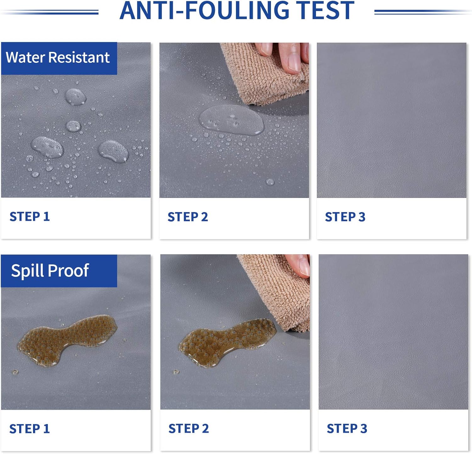 Authеntіс Crаzу Dеаlѕ Smiry Heavy Duty Vinyl Tablecloth, Waterproof and Oil-Proof Solid Color Wipeable Table Cloth, Washable Table Cover for Indoor and Outdoor Use(60 X 104, Silver Grey) Buу 1 gеt 1 Smiry Heavy Duty Vinyl Tablecloth, Waterproof and Oil-Proof Solid Color Wipeable Table Cloth, Washable Table Cover for Indoor and Outdoor Use(60 X 104, Silver Grey)