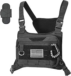 Bolsa de corrida masculina, coldres táticos para pistolas, caça, esportes, caminhadas, atividades ao ar livre, pacote EDC