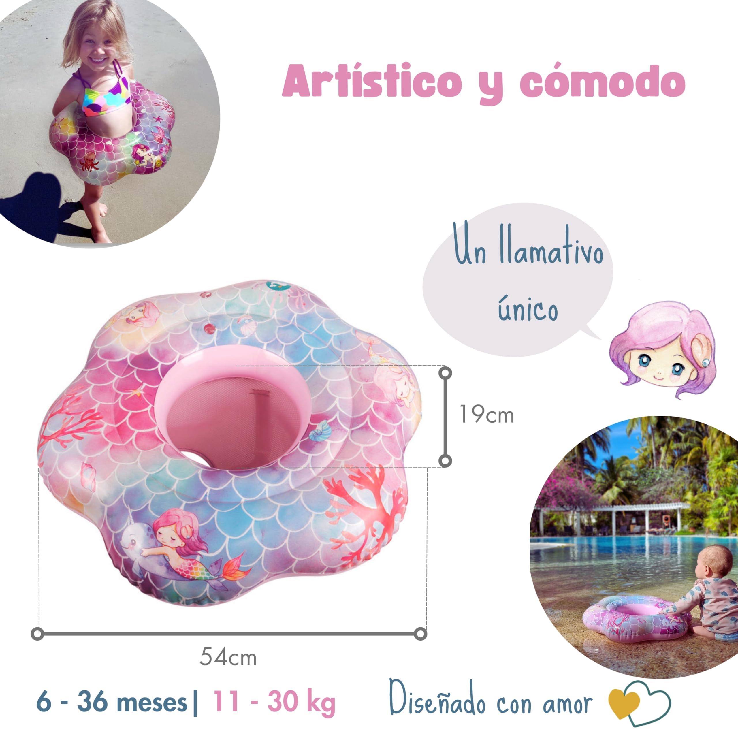 EDWEKIN® Manguitos de natación