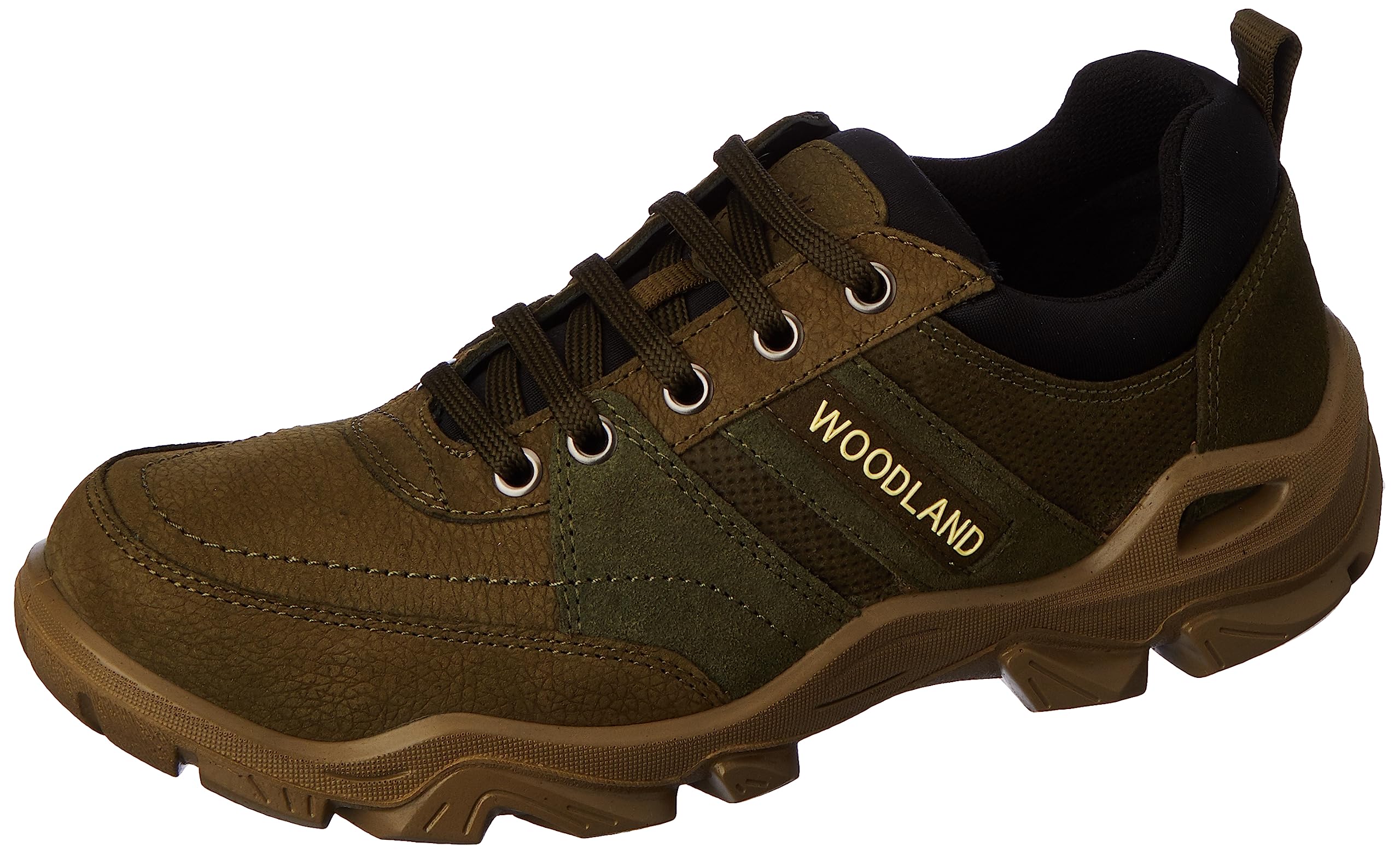 Woodland Mens Olive Green Leather Casual Shoe-7 UK (41 EU) (OGC 4261122) (B0C4TB8J8X) Amazon Price History, Amazon Price Tracker