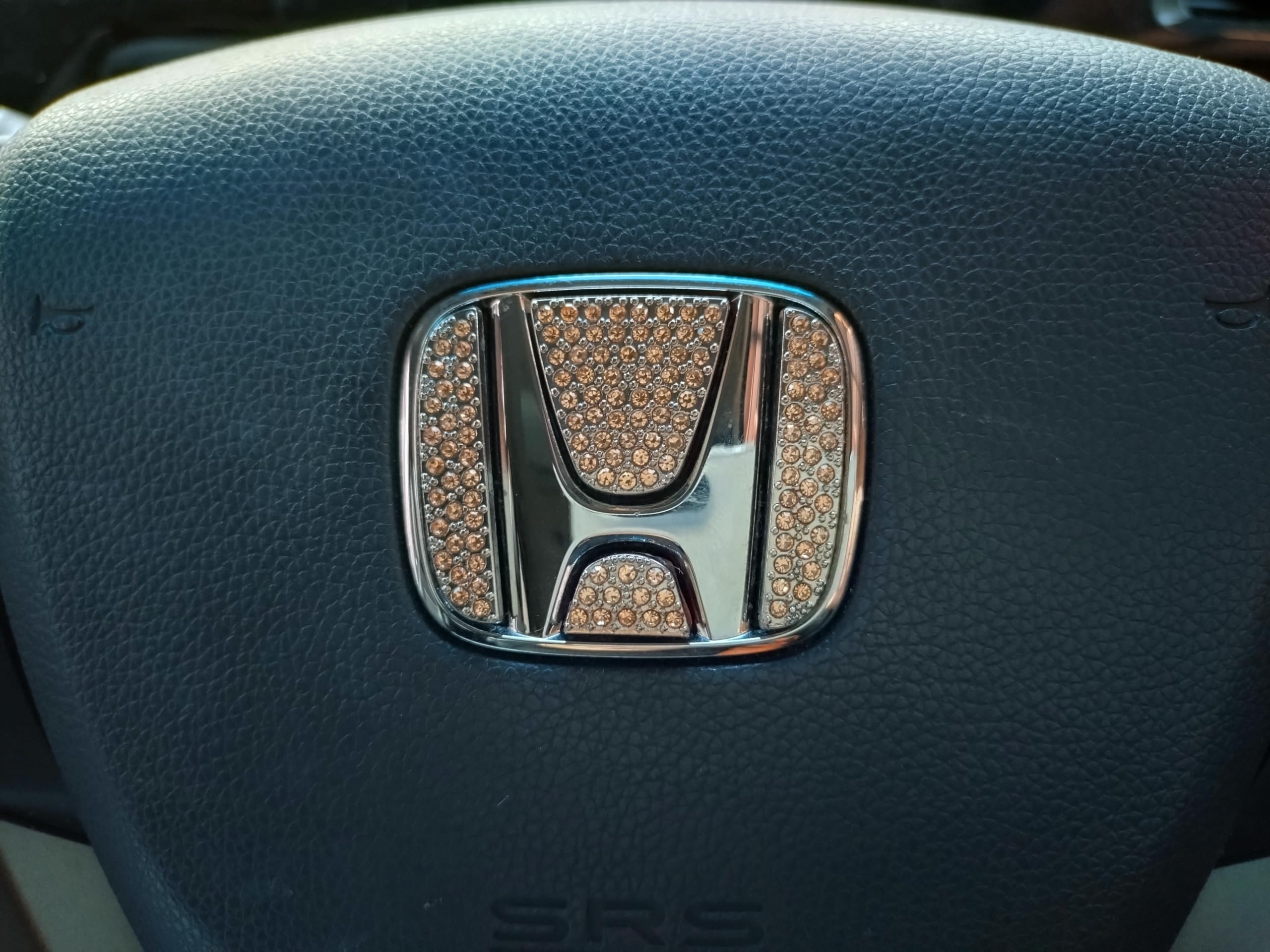 Amazon | ホンダ 汎用 ステアリング エンブレム 互換品 ハンドルロゴ