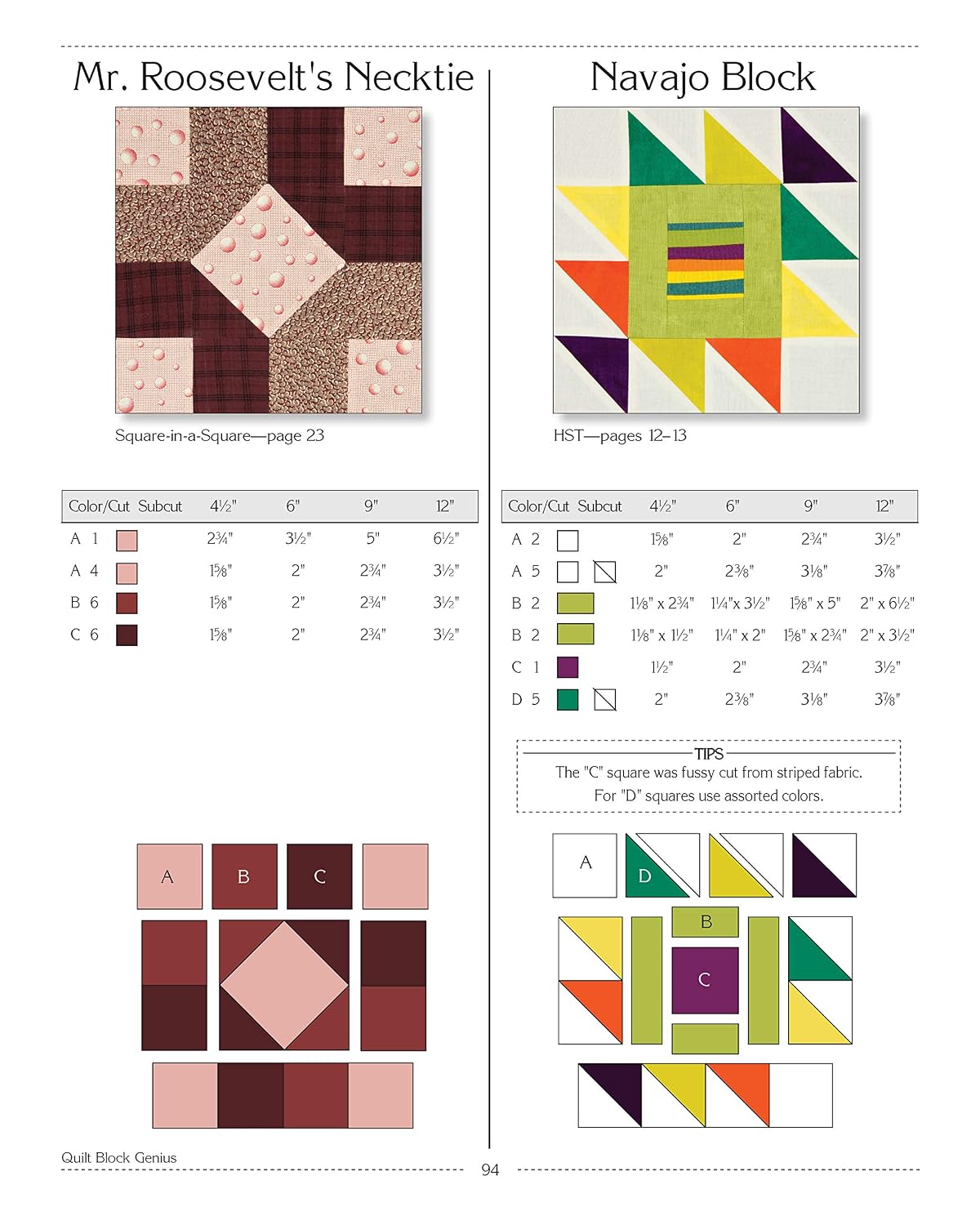 Quilt Block Genius, Expanded Second Edition: Over 300 Pieced Quilt Blocks to Make 1001 Blocks with No Math Charts (Landauer) Mini Quilts, Settings, Sampler Patterns, & Tips to Create Your Own Block