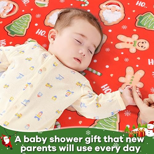 Miniatura 3 de Cloele Sábana bajera ajustable de dinosaurio para cuna para niños, 1 paquete, sábana suave y acogedora para colchones estándar para cuna y niños