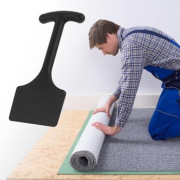 Carpet Bolster Fitting Chisel Tool, Carpet Tucking Tool, Carpet Tucker Kicker for Seam Repair, Wide Edge for Carpet Laying on Floors and Stairs