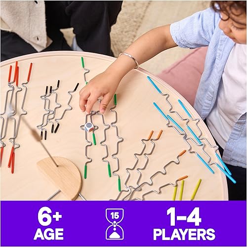 Miniatura 2 de Spin Master Games, Suspend, un juego familiar equilibrado de colgado y manos constantes, noche de juegos familiares, juguete de aprendizaje, 1 a 4