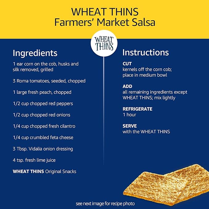 Galletas Wheat Thins Original Snacks, Whole Grain, 8.5 oz (Pack de 6) miniatura 11