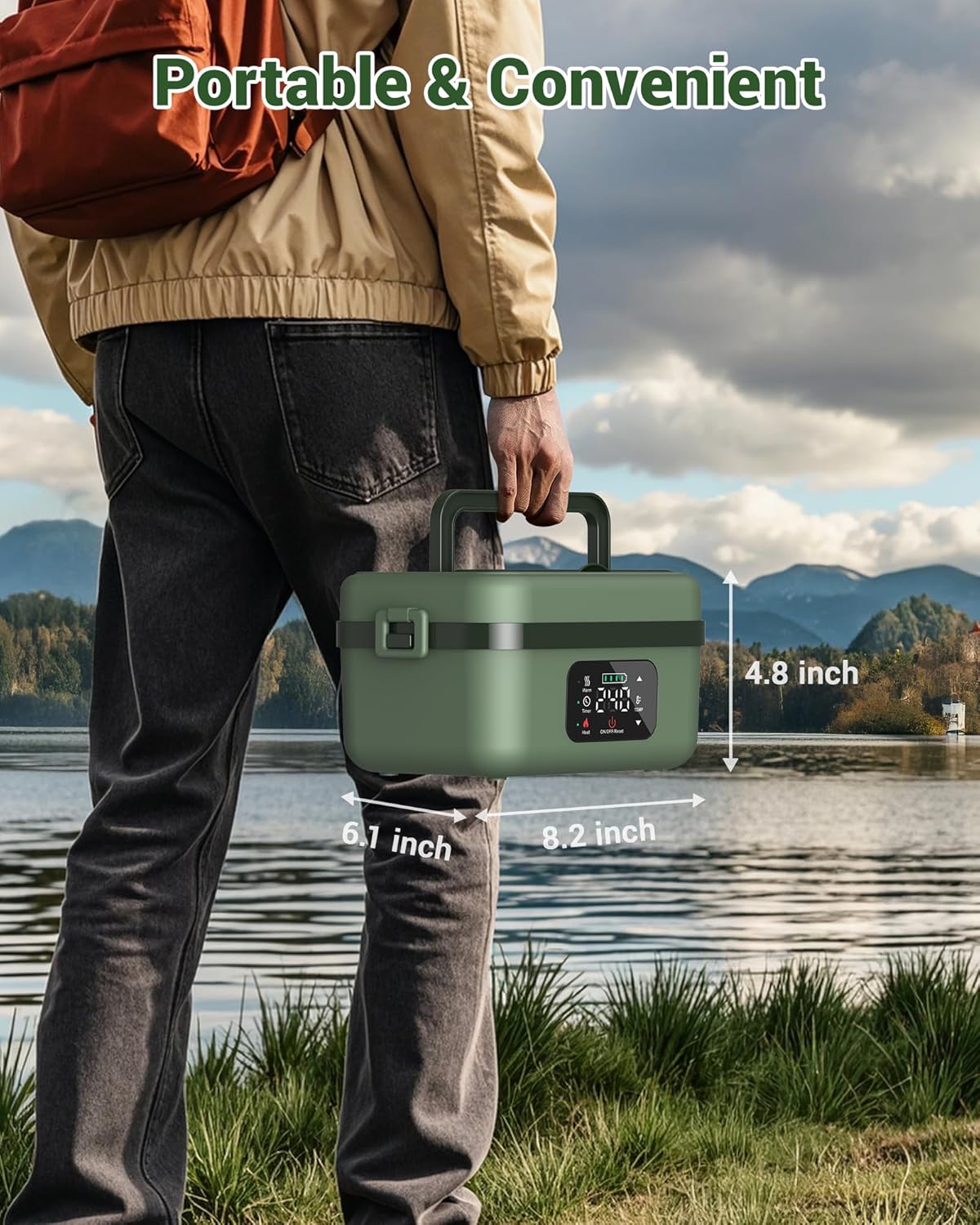 Transform Your Meals On-the-Go: The ODSD Cordless Electric Lunch Box Review