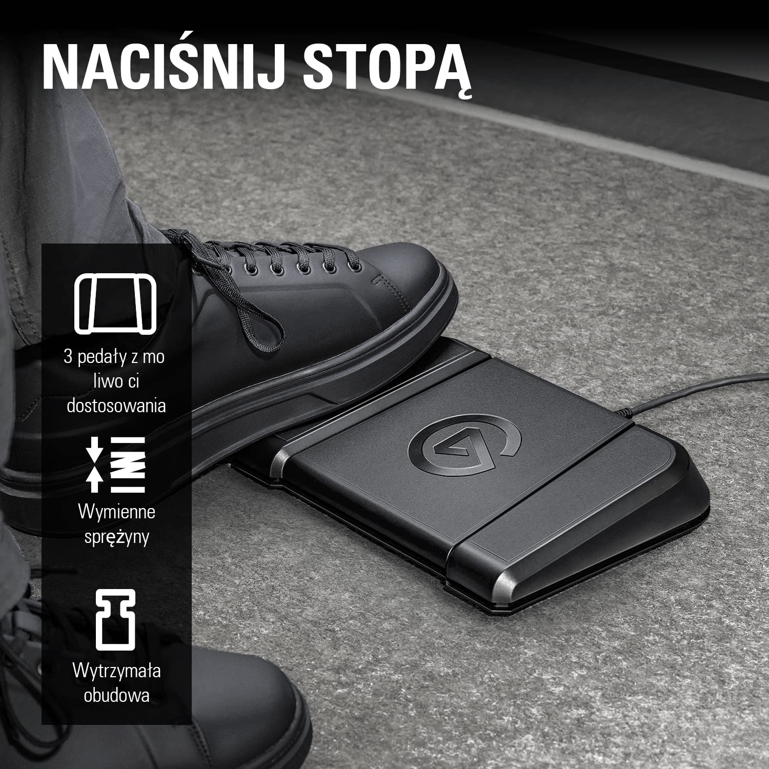 Elgato Stream Deck Pedal – kontroler do studia niewymagający