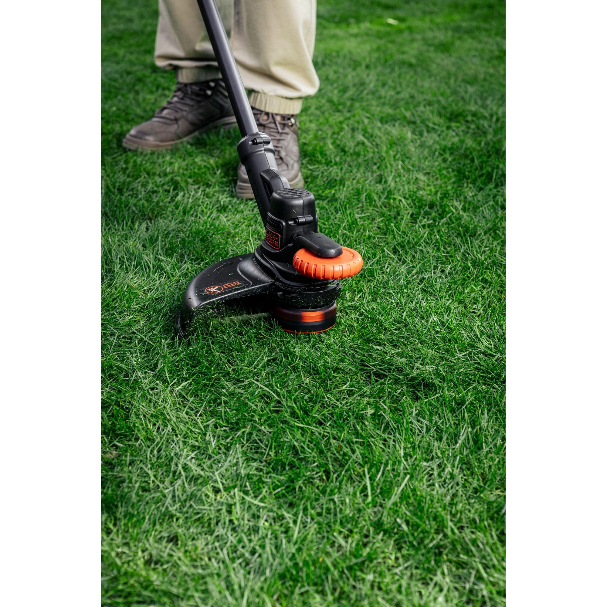 BLACK+DECKER Coupe-Bordures 18 V 28 cm sans Fil, BCST918B-XJ