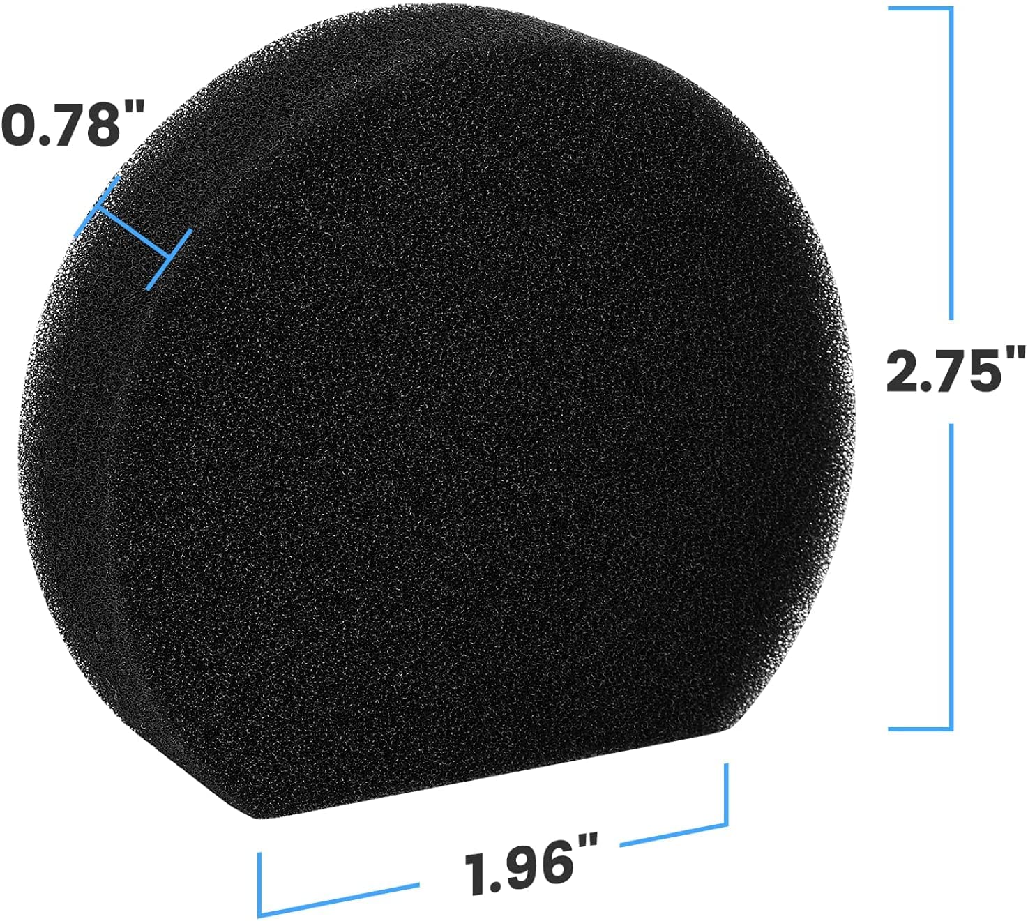 16 Pezzi Filtro di ricambio compatibile con gli aspirapolvere Ariete Handyforce 2761 e 2759, 8 filtri + 8 filtri in schiuma