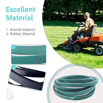 むぎにゃん Amazon.com: 196103 Mower Deck Belt - Compatible with Ariens