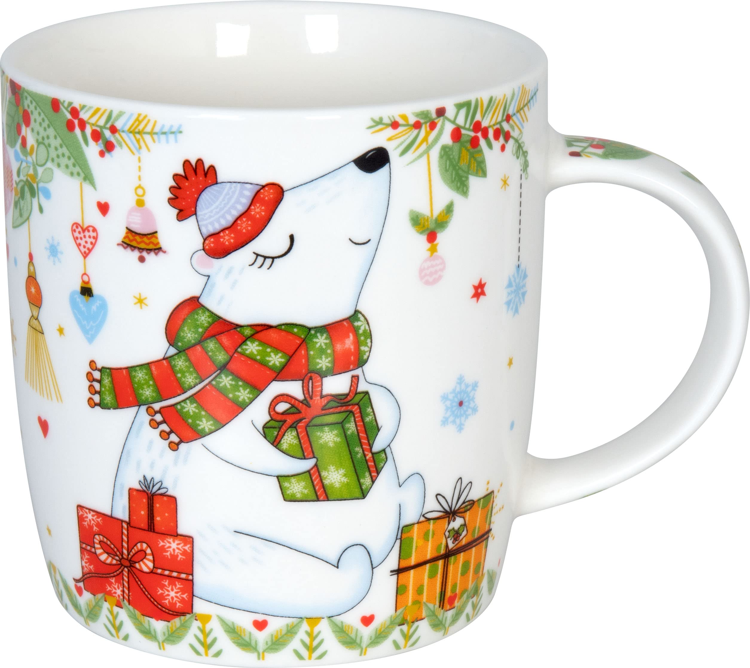 Konitz 4er Set Becher incl. Geschenkkarton - Weihnachtsbecher