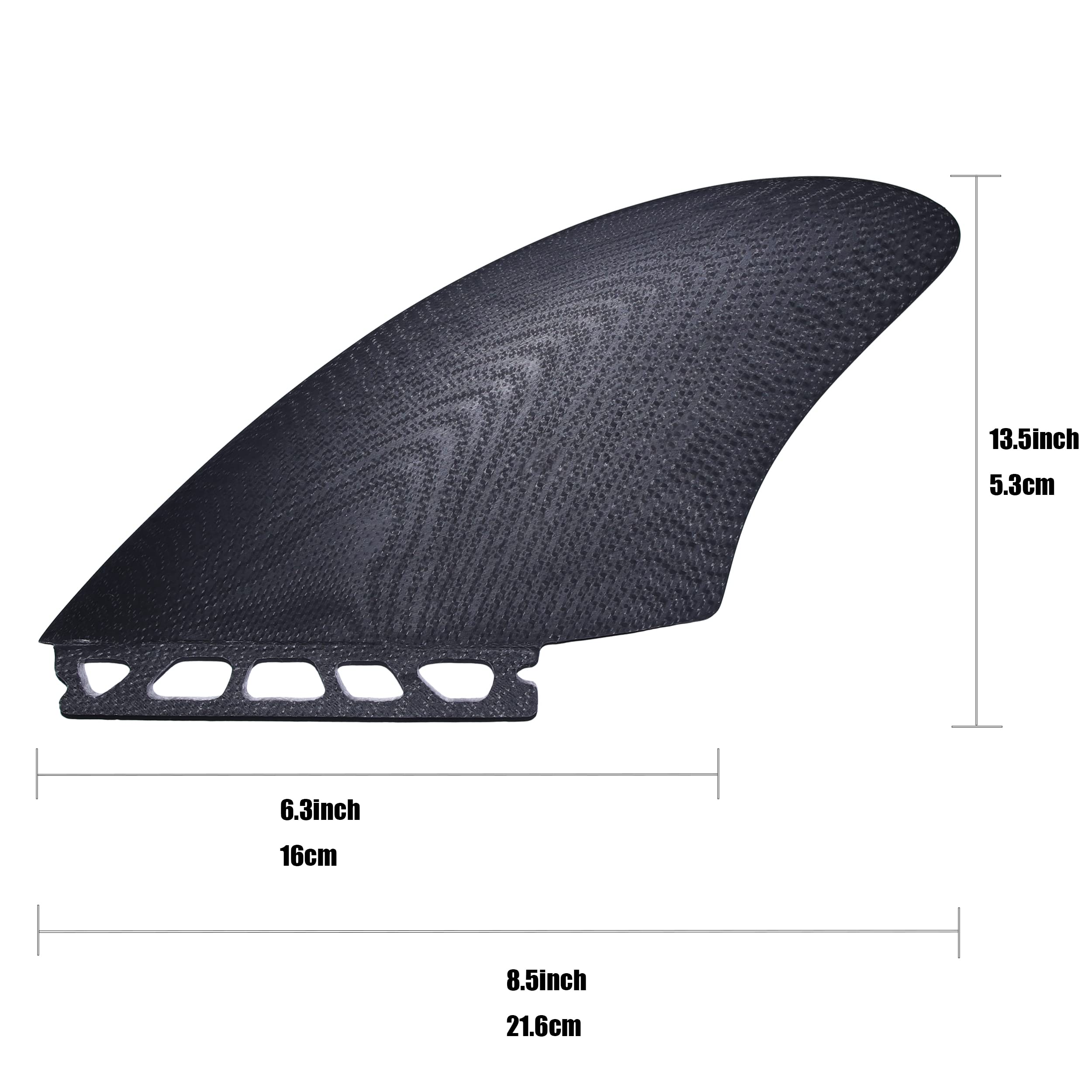 Amazon.com : OITRCSS Twin Keel Single Tab Surfing Fins -Keel Twin
