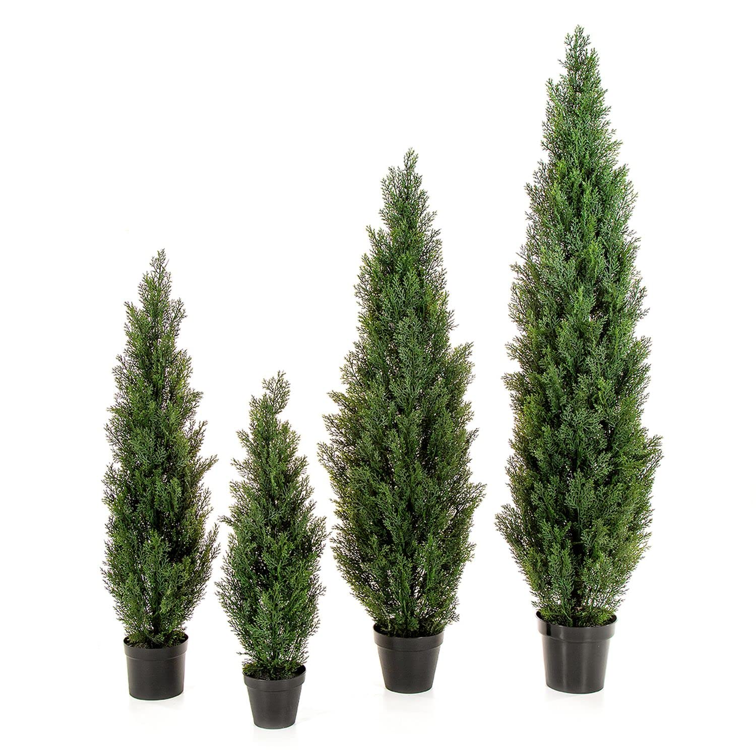 Siepe artificiale 140 rametti di cedro verde in rotolo 1,5 x 3 m (Set di 6) | Leroy Merlin